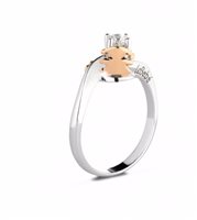 Anneau Le Bebé Femme Gli Inseparabili in Or blanc Diamante LBB223-12 - LBB223-12